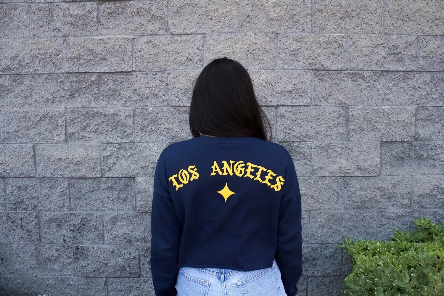 LA96 Fleece Crop Top