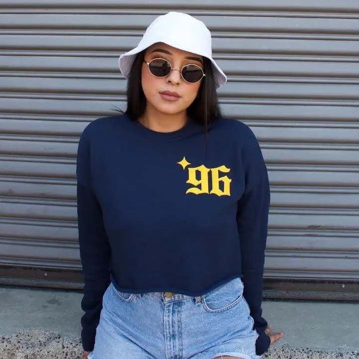 LA96 Fleece Crop Top