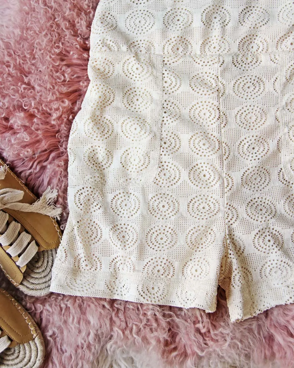Lace Overalls