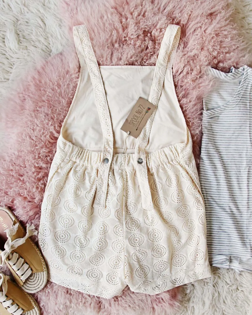 Lace Overalls