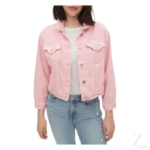 Ladies Super Strong Crop Icon Denim Jacket | Short | "Bobo"