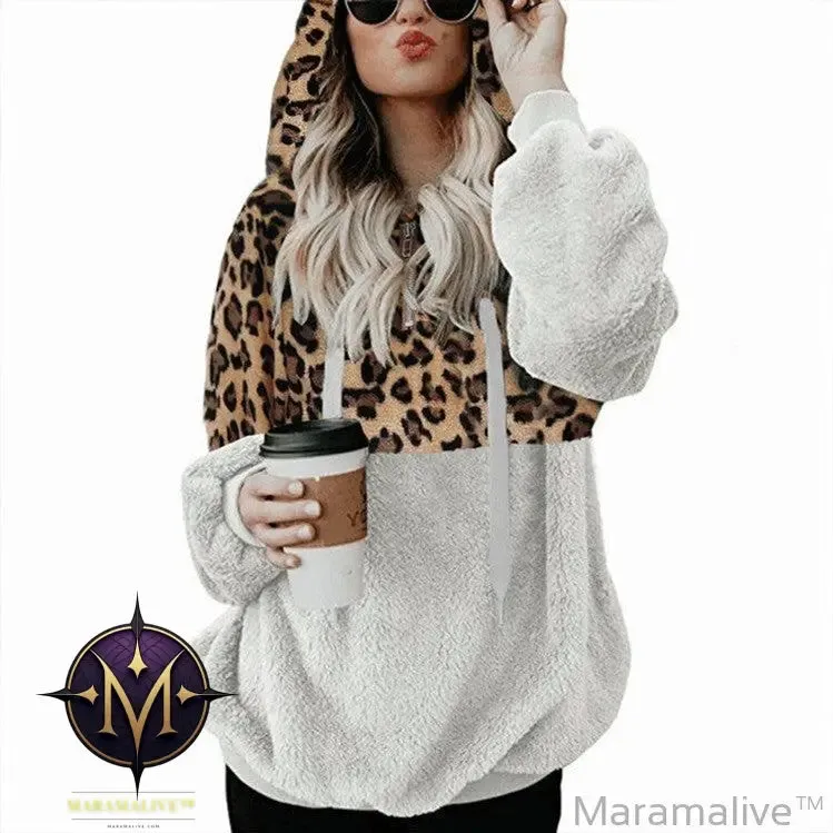 Ladies'plush Hoodie