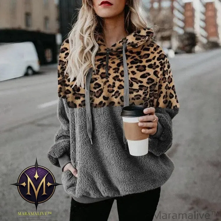 Ladies'plush Hoodie