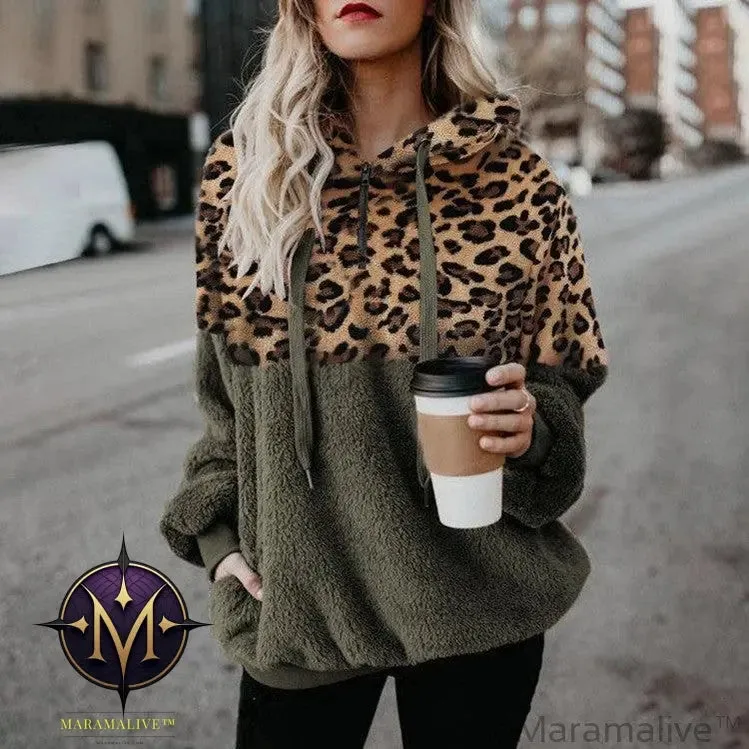 Ladies'plush Hoodie