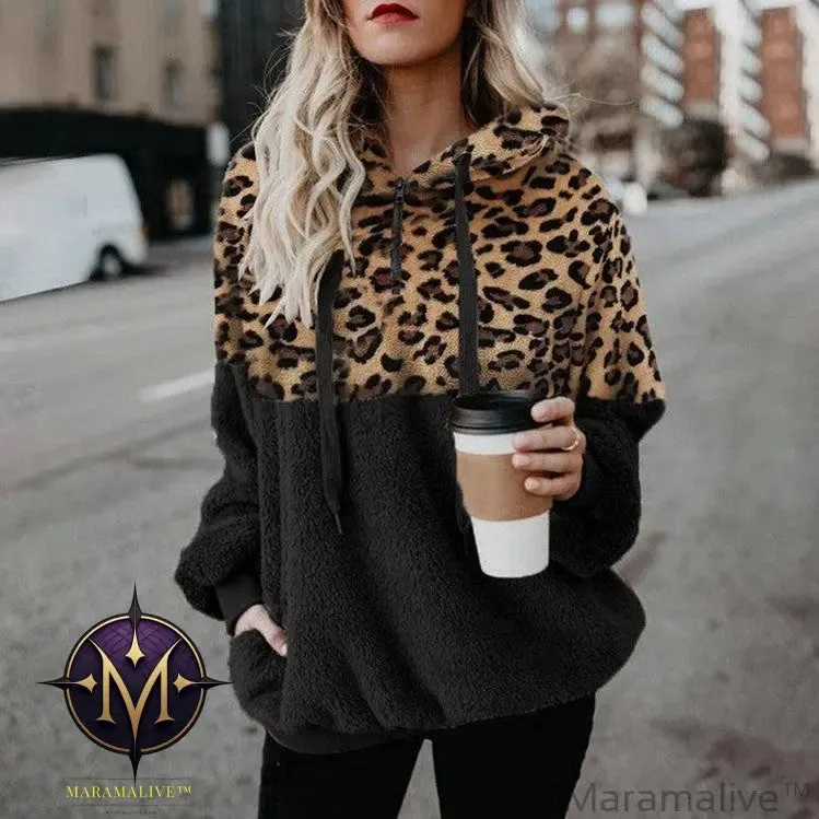 Ladies'plush Hoodie