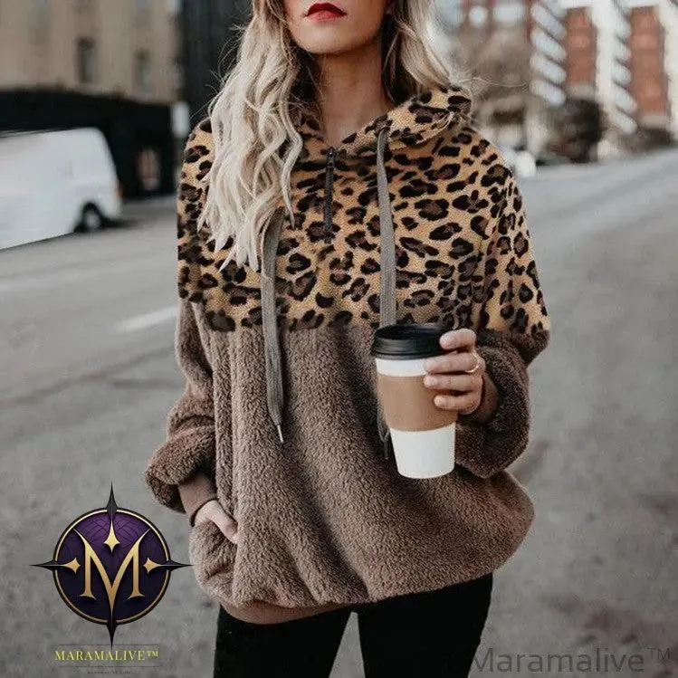 Ladies'plush Hoodie