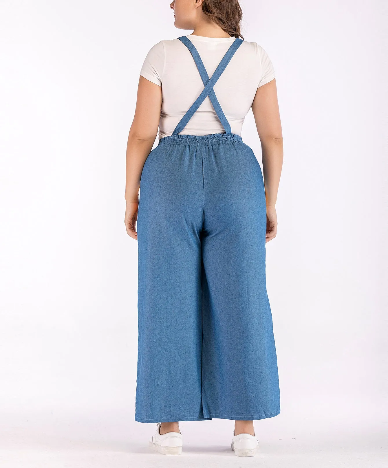 Large Size Casual Denim Overalls