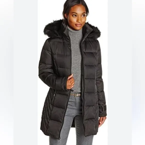 Lauren Ralph Lauren Black Down Puffer Coat size small