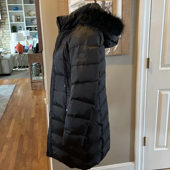 Lauren Ralph Lauren Black Down Puffer Coat size small
