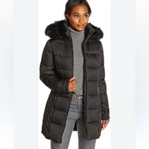 Lauren Ralph Lauren Black Down Puffer Coat size small