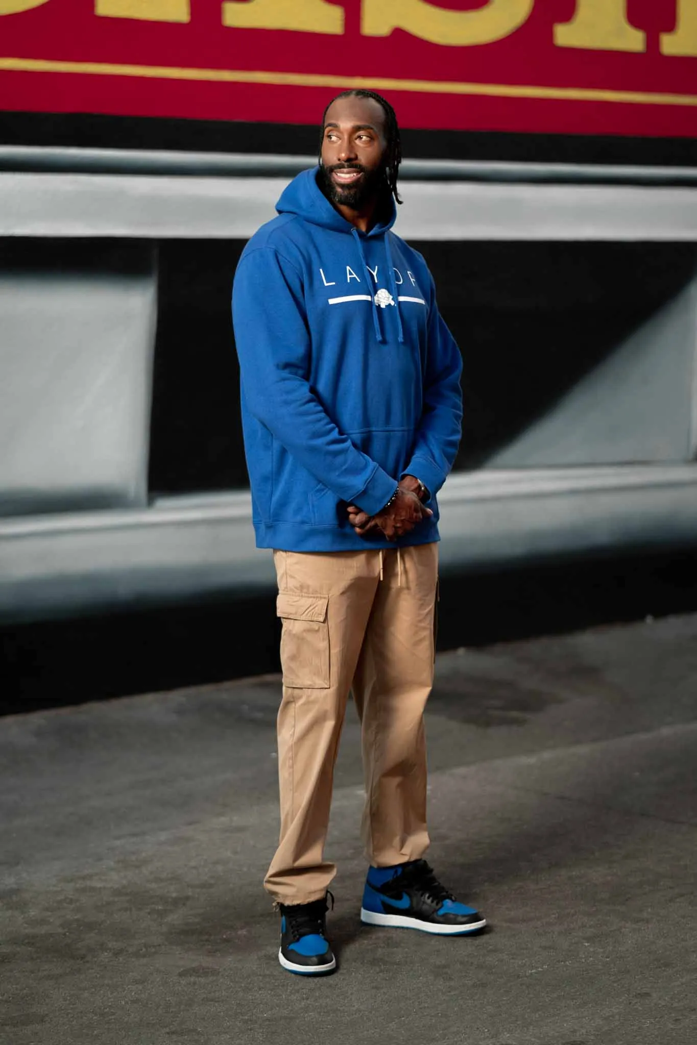 LAYOP Branded Hoodie [Deep Royal]