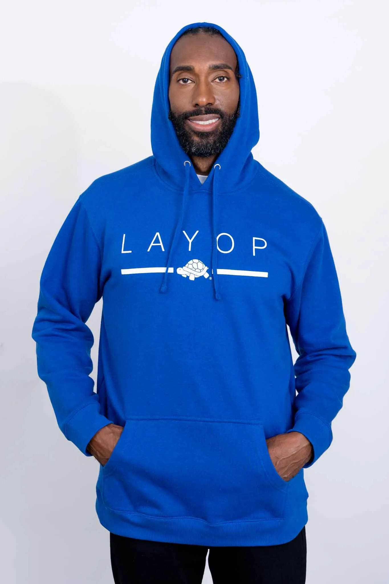 LAYOP Branded Hoodie [Deep Royal]