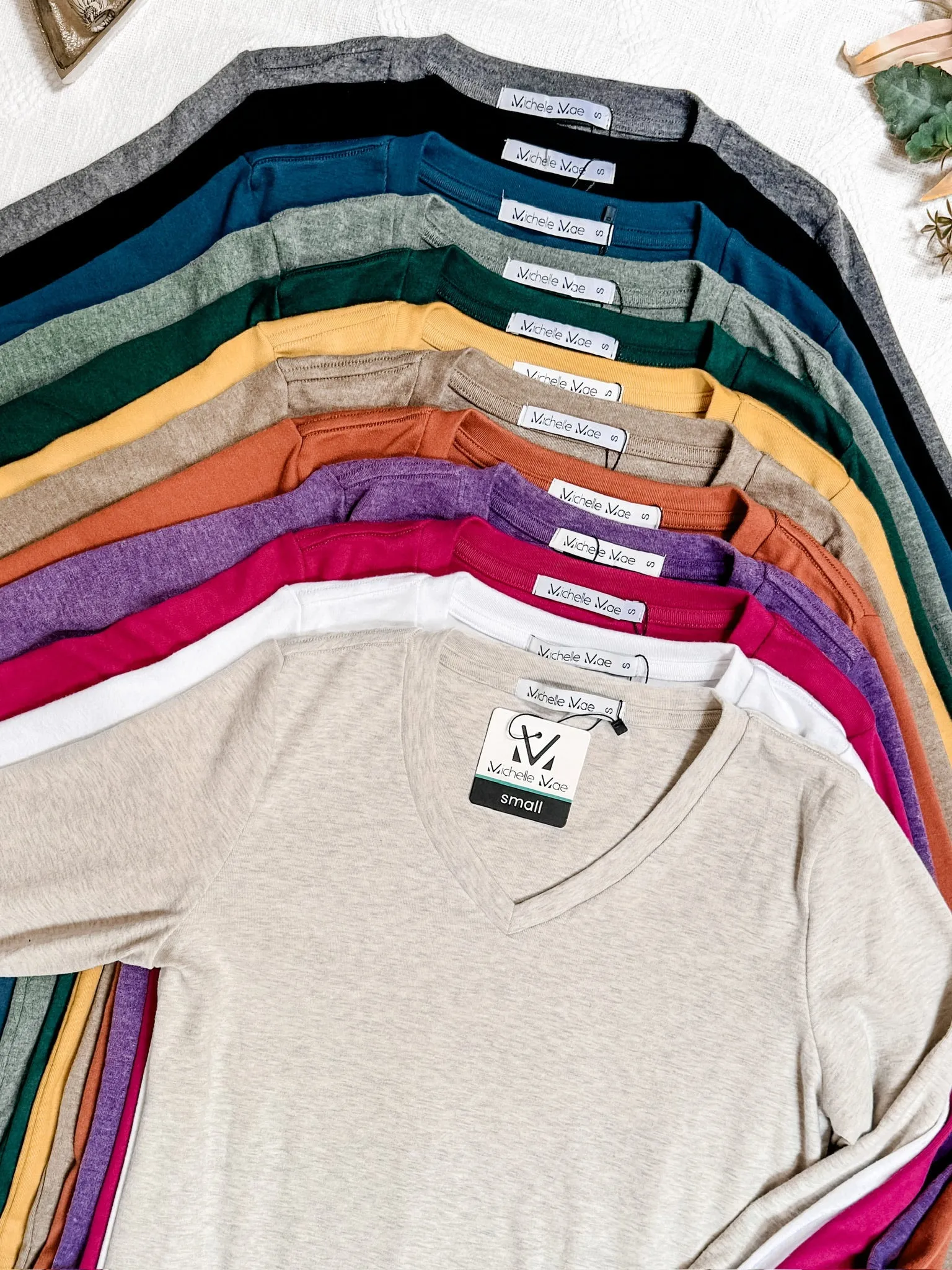 Leah Long Sleeve Top - Light Green