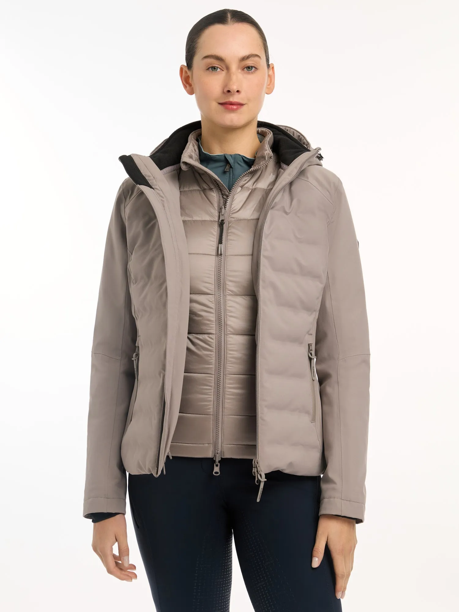 LeMieux Ash Brooke Hybrid Waterproof Jacket