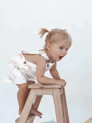 Lennyco - Sunny Days Shortalls | Off White