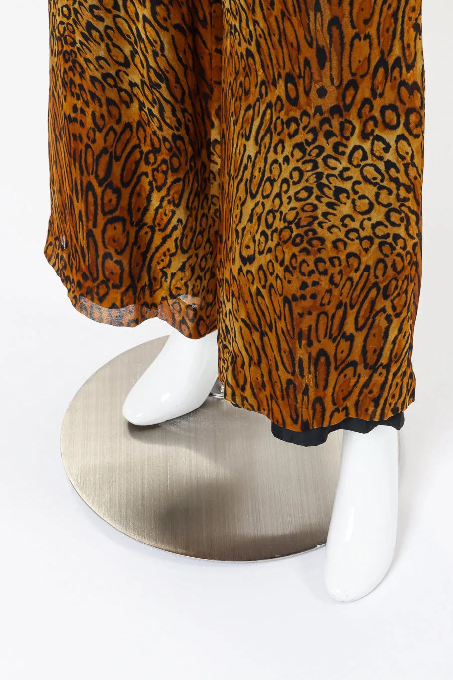 Leopard Silk Jumpsuit