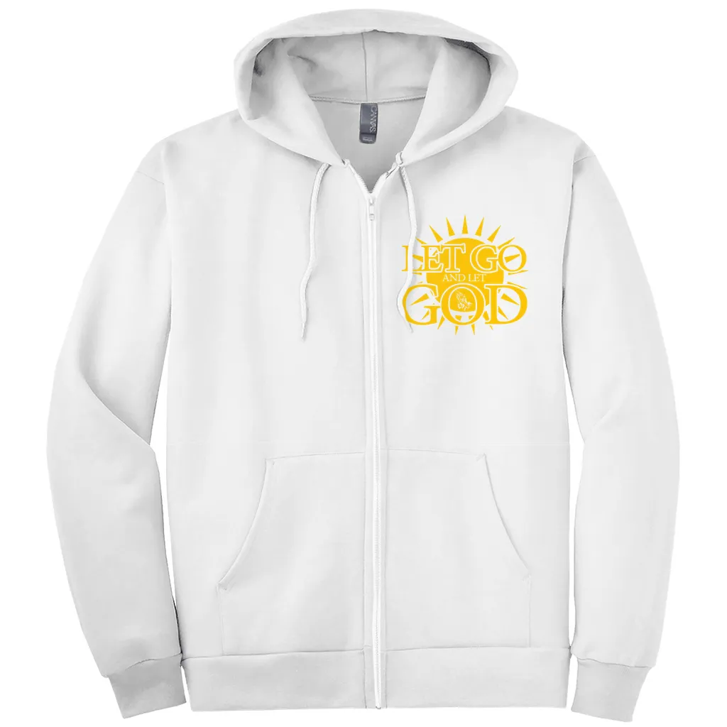 Let Go and Let God - Hoodies (Zip-up)