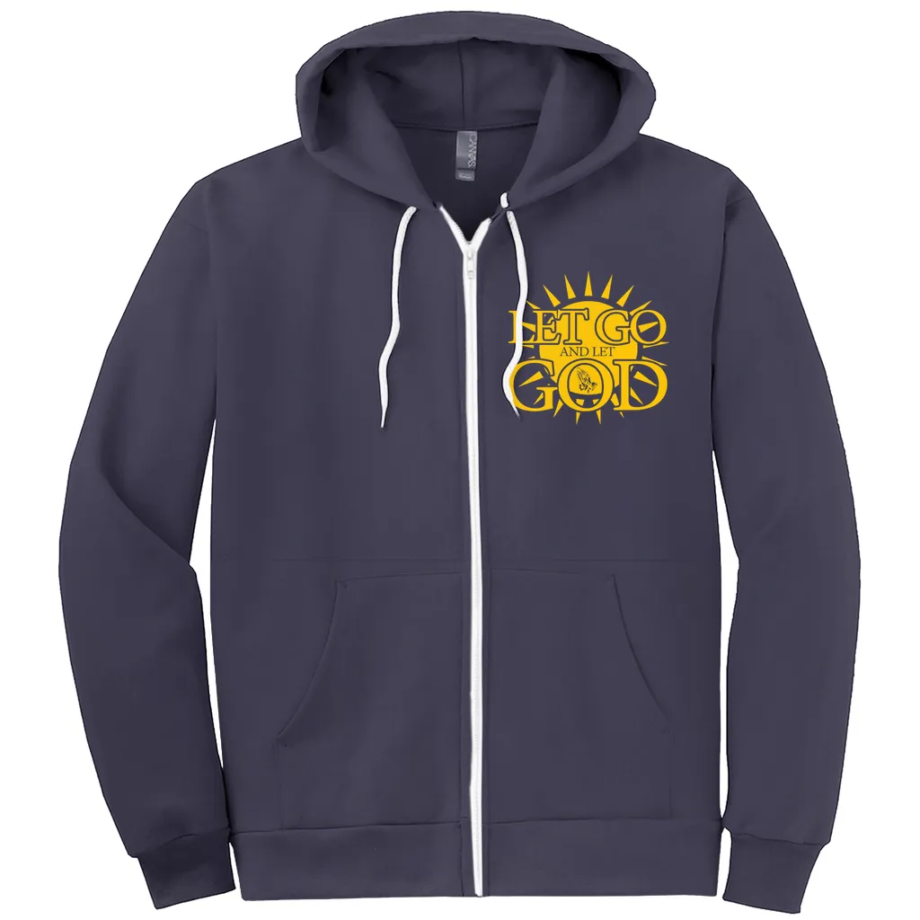 Let Go and Let God - Hoodies (Zip-up)