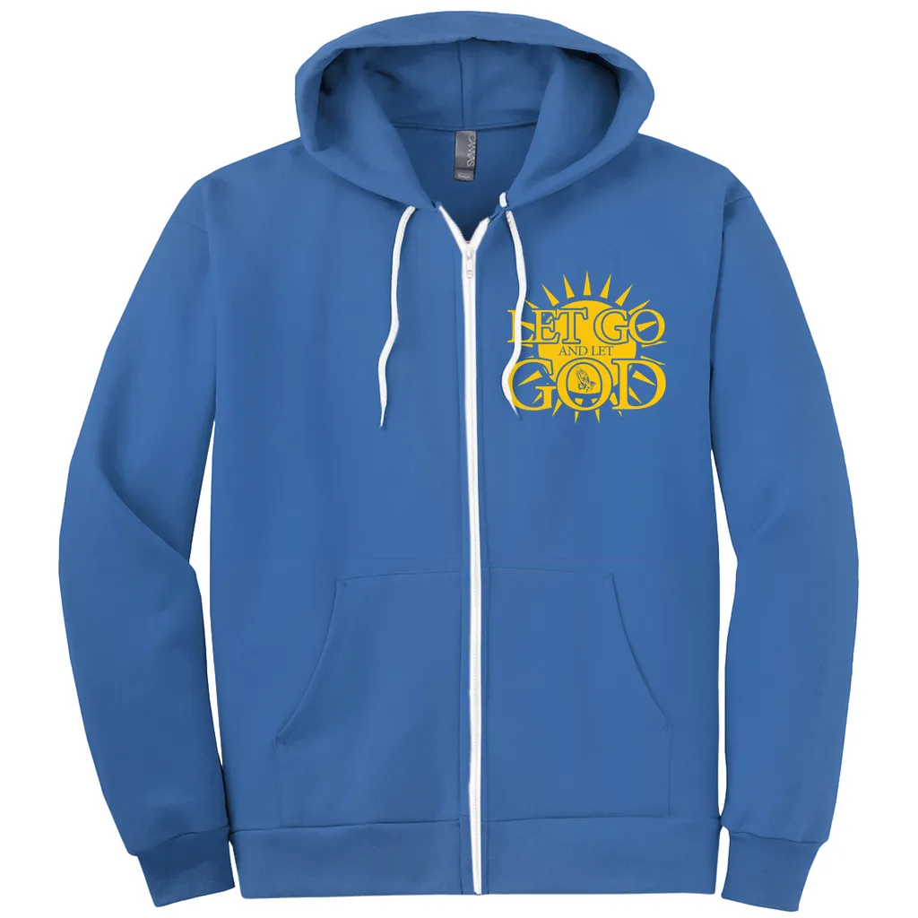 Let Go and Let God - Hoodies (Zip-up)