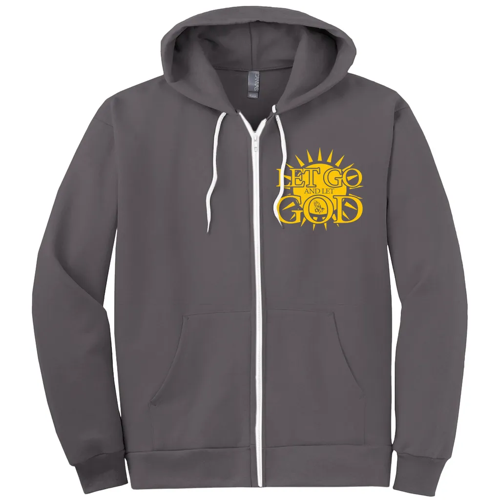 Let Go and Let God - Hoodies (Zip-up)