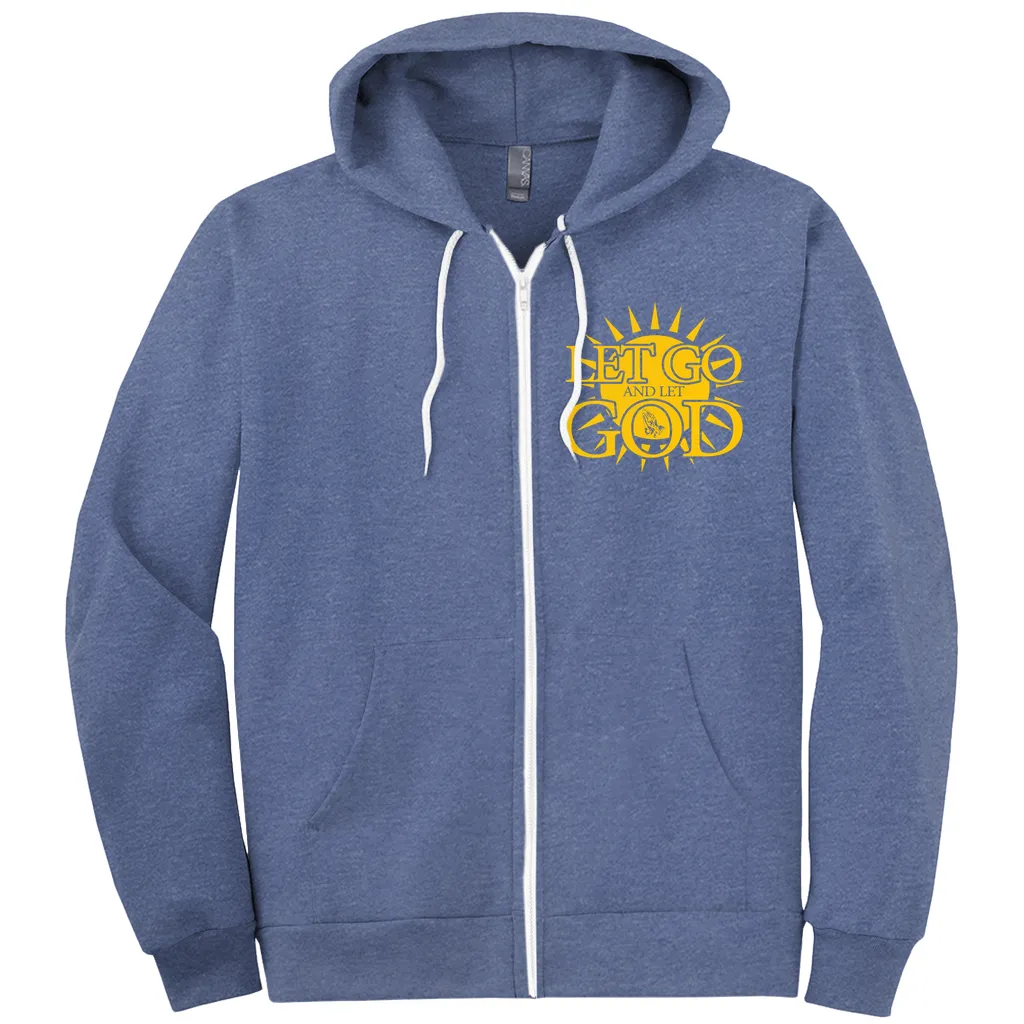 Let Go and Let God - Hoodies (Zip-up)