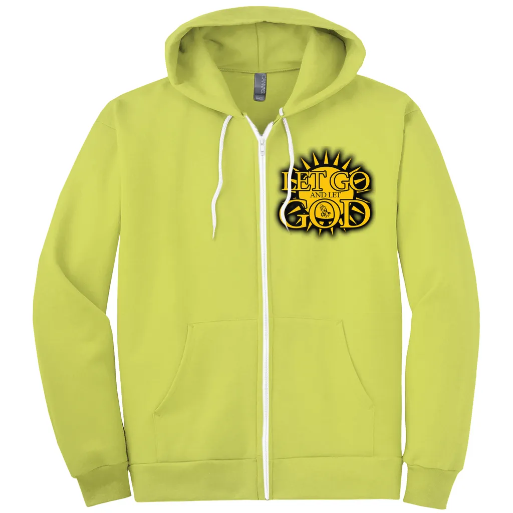 Let Go and Let God - Hoodies (Zip-up)
