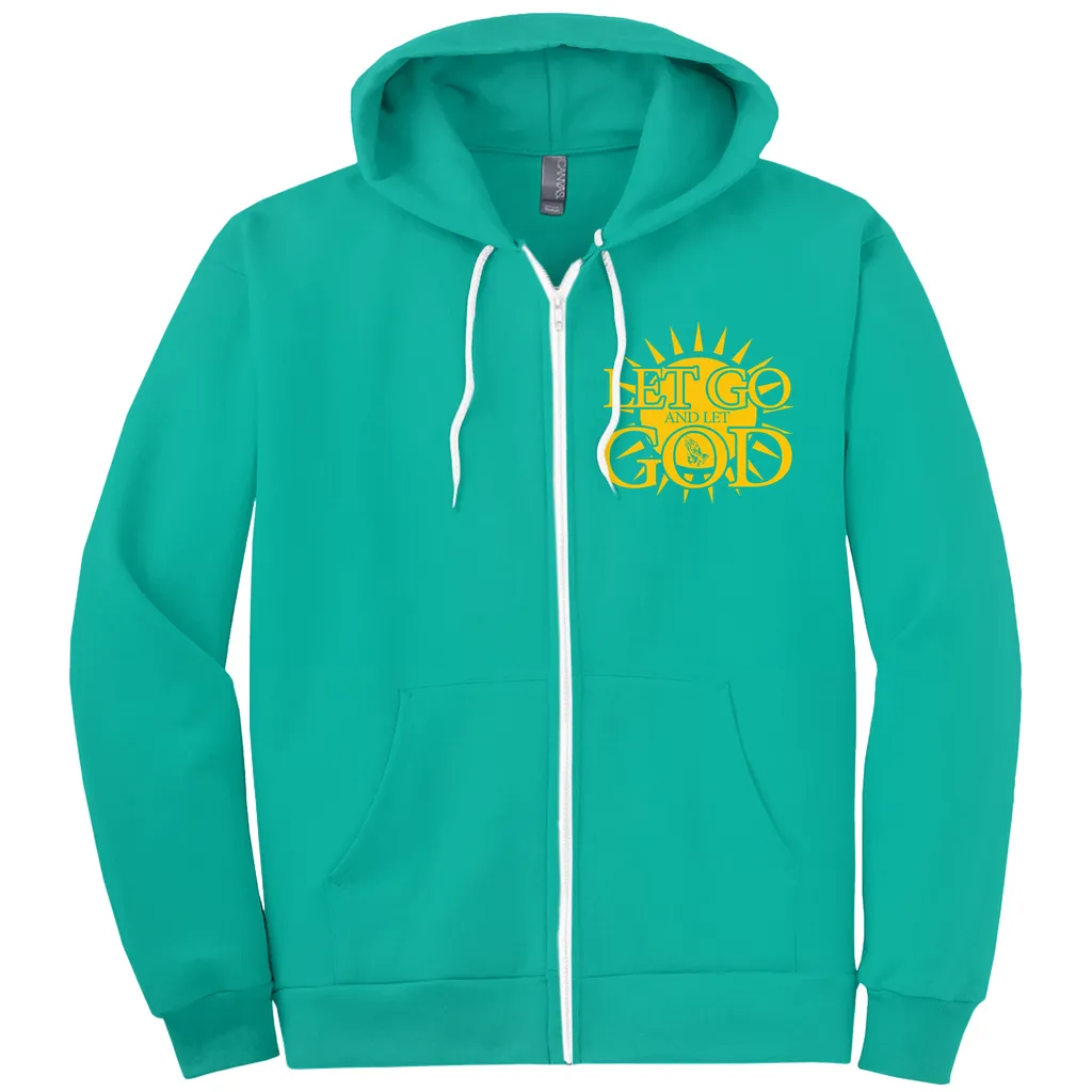 Let Go and Let God - Hoodies (Zip-up)