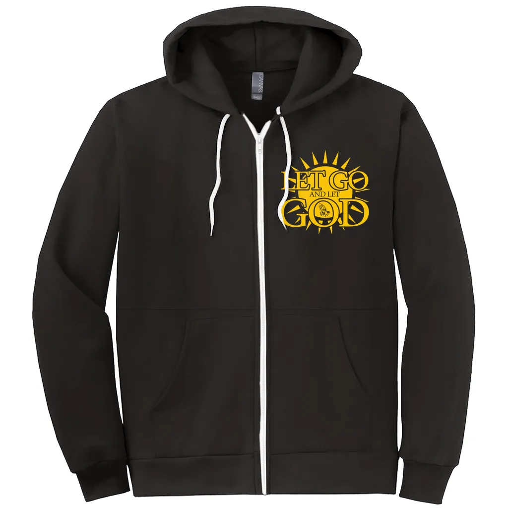 Let Go and Let God - Hoodies (Zip-up)