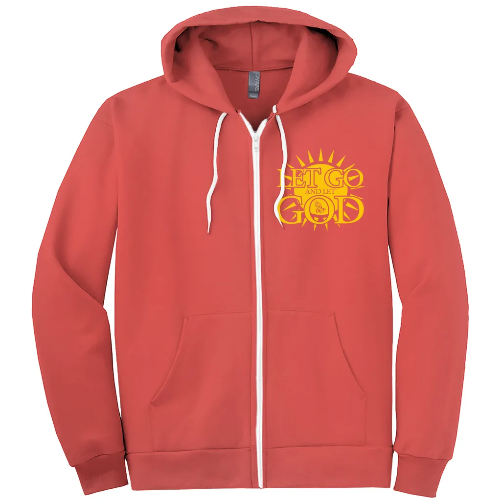 Let Go and Let God - Hoodies (Zip-up)
