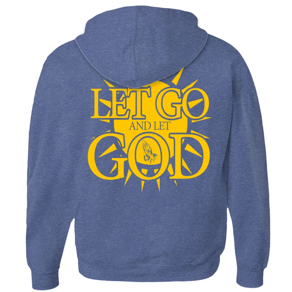 Let Go and Let God - Hoodies (Zip-up)
