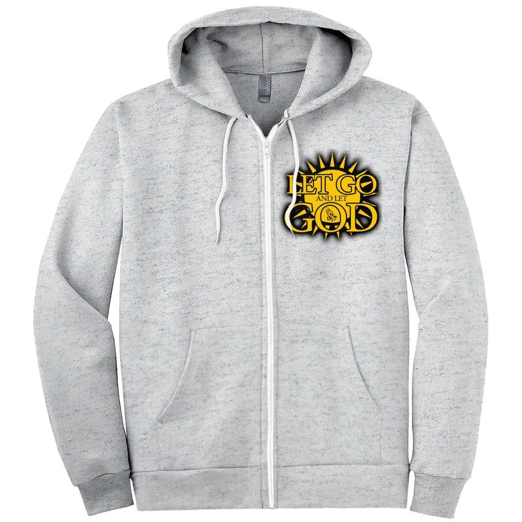 Let Go and Let God - Hoodies (Zip-up)