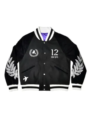 Letterman Jacket - Black