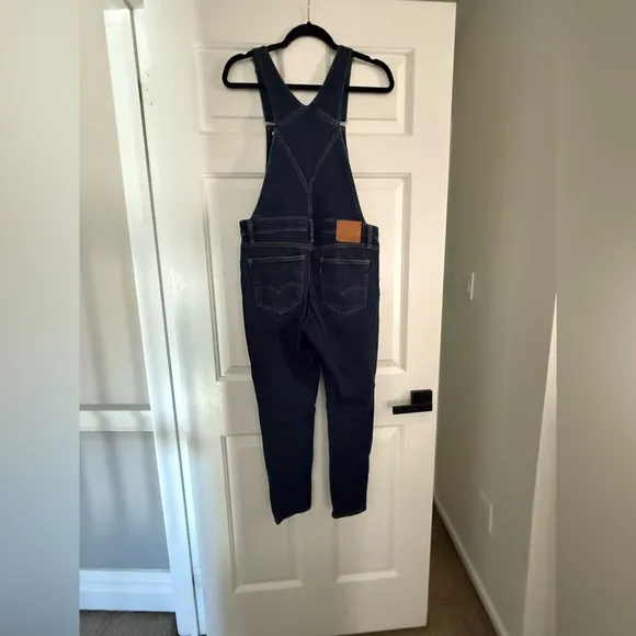 Levi’s straight overalls, size 29 worn 1x