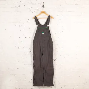 Liberty Overalls Full Length Dungarees - Grey - L