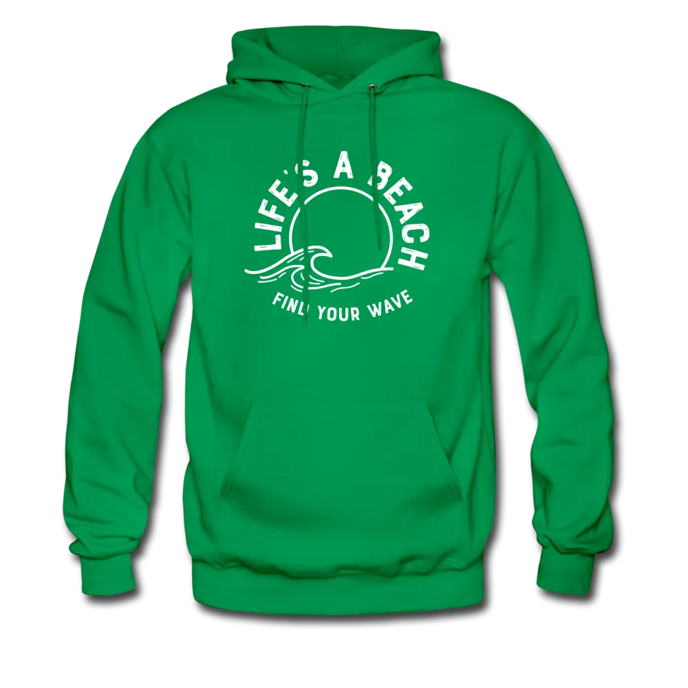 Life's A Beach Find Your Wave - Men's Hoodie