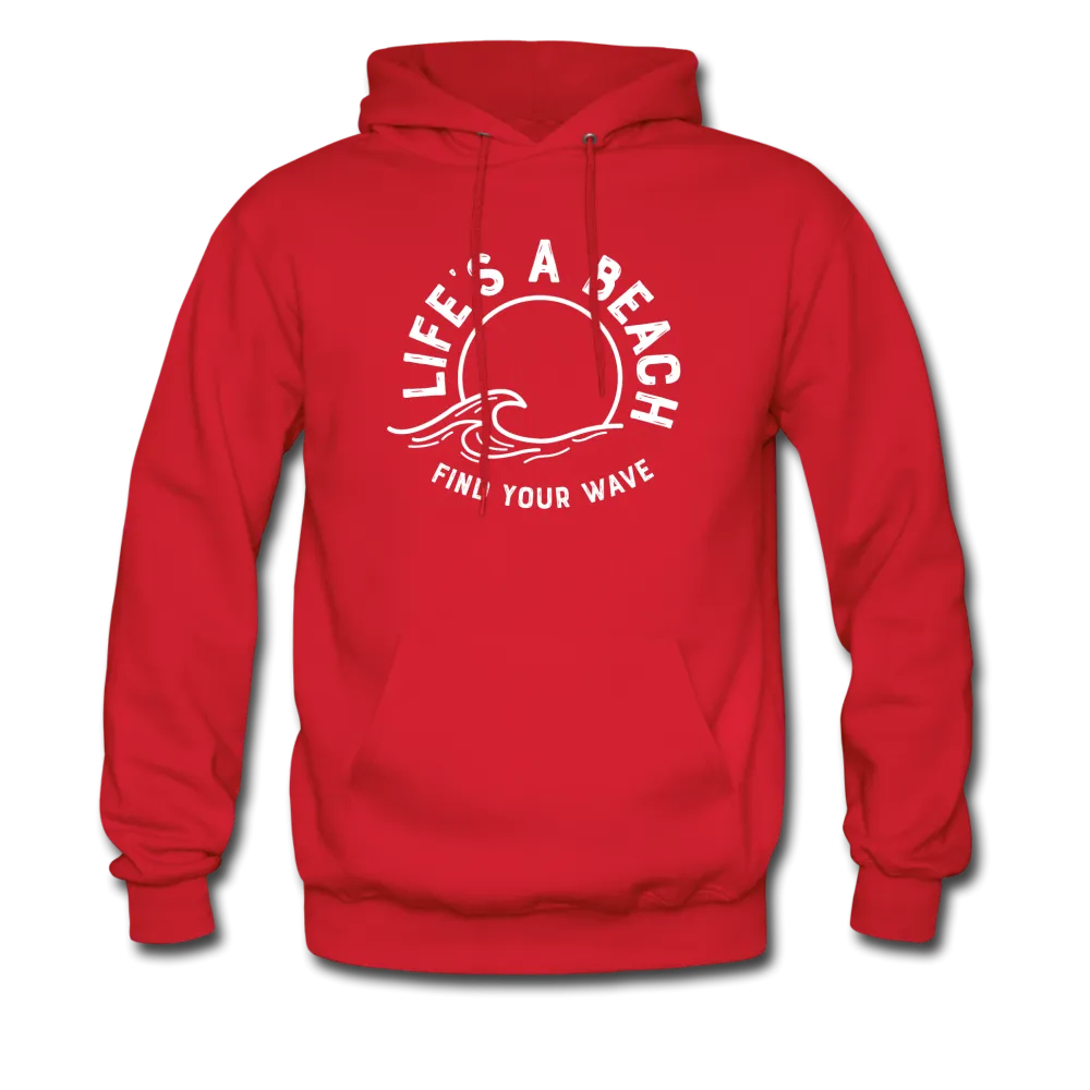 Life's A Beach Find Your Wave - Men's Hoodie