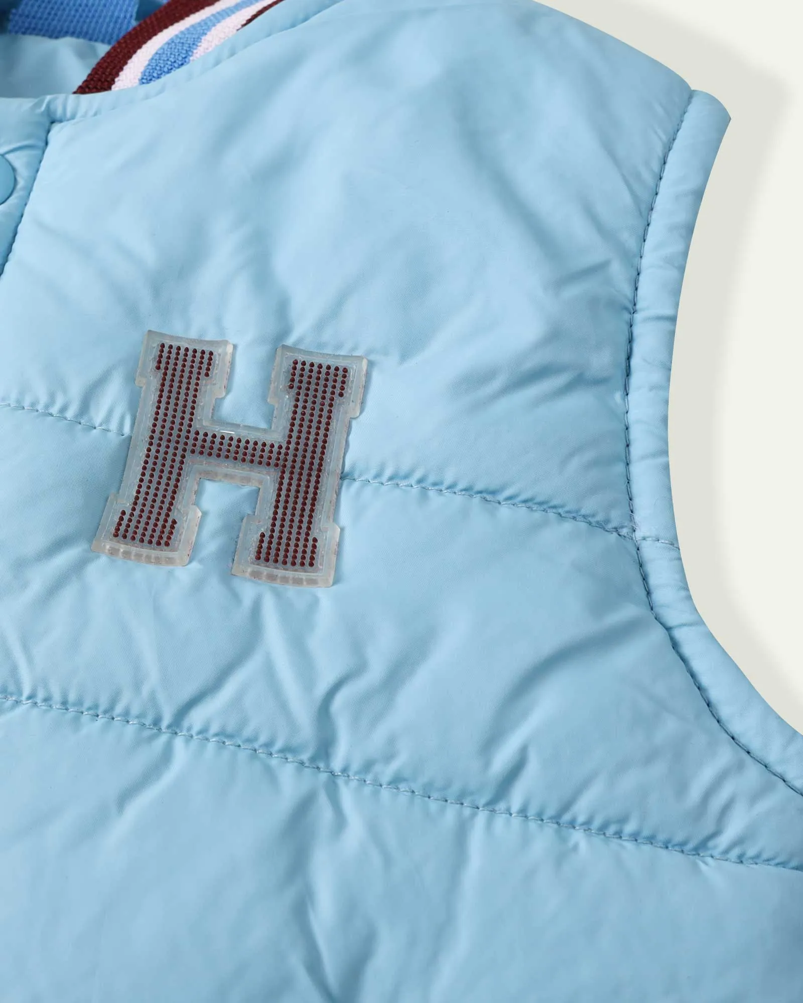 Light Blue Puffer Jacket