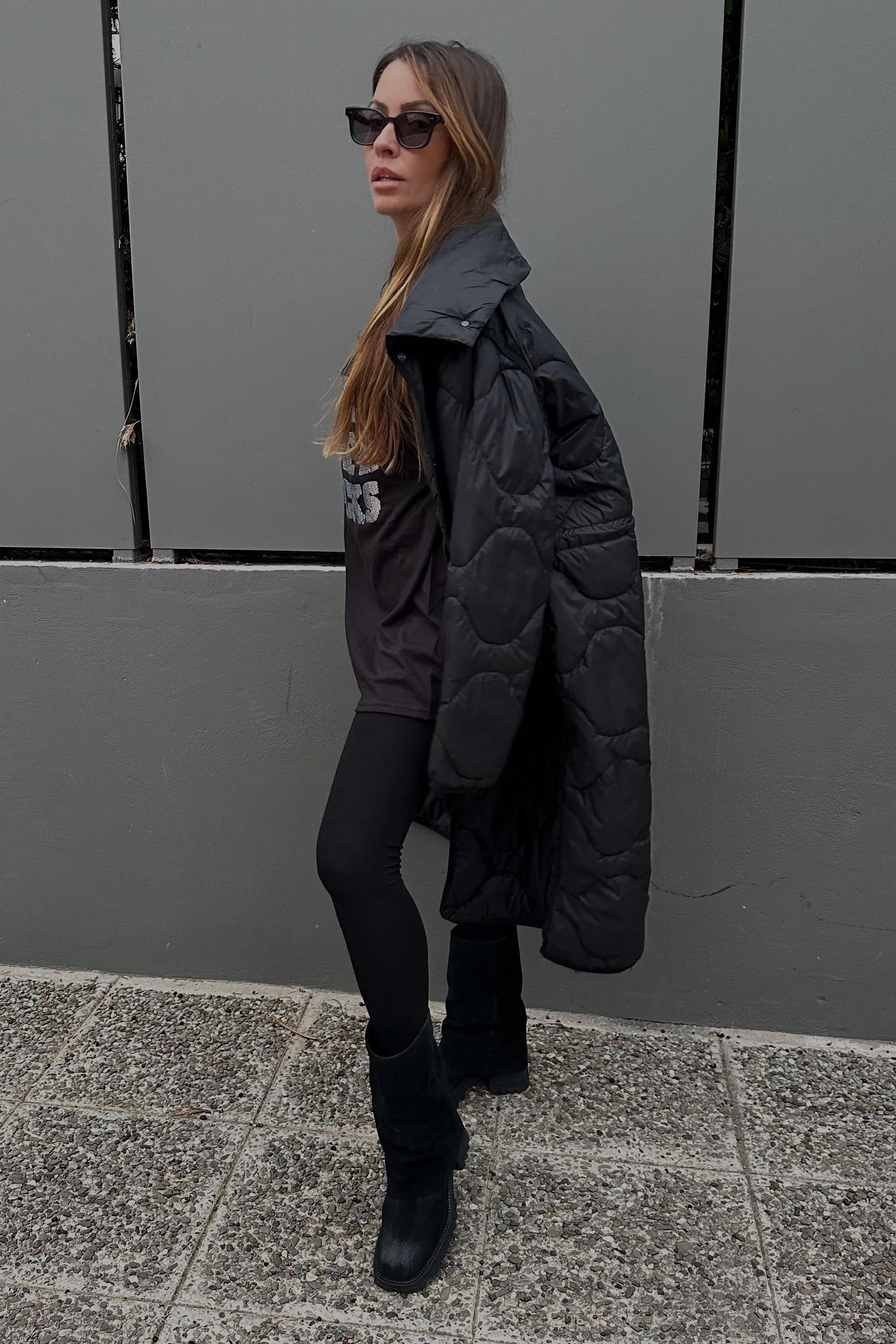 LIGHT PADDED LONG JACKET