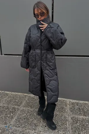 LIGHT PADDED LONG JACKET