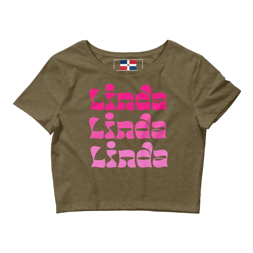 Linda Dominican Crop Top Tee