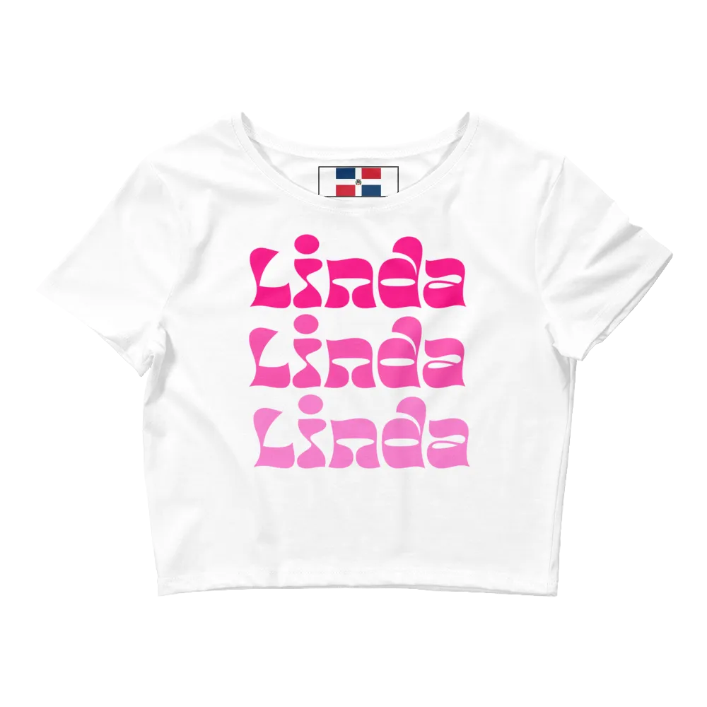 Linda Dominican Crop Top Tee