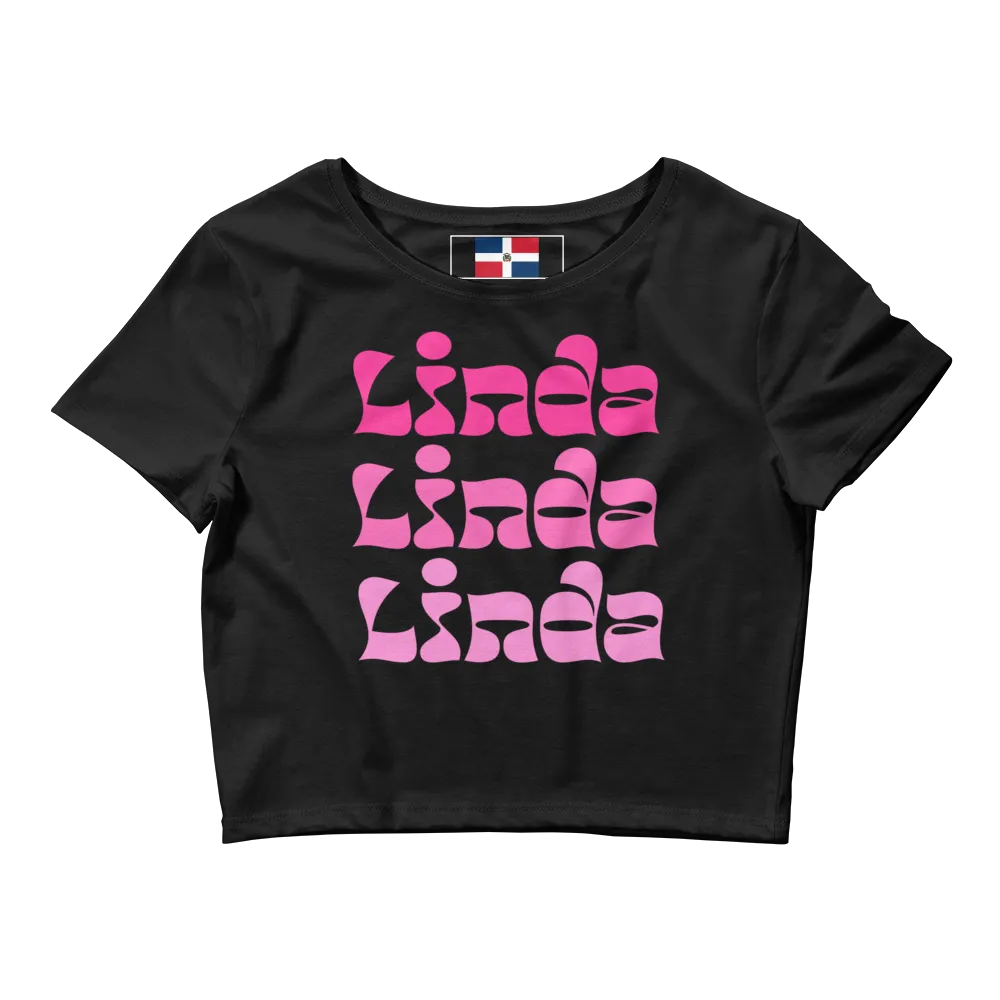 Linda Dominican Crop Top Tee