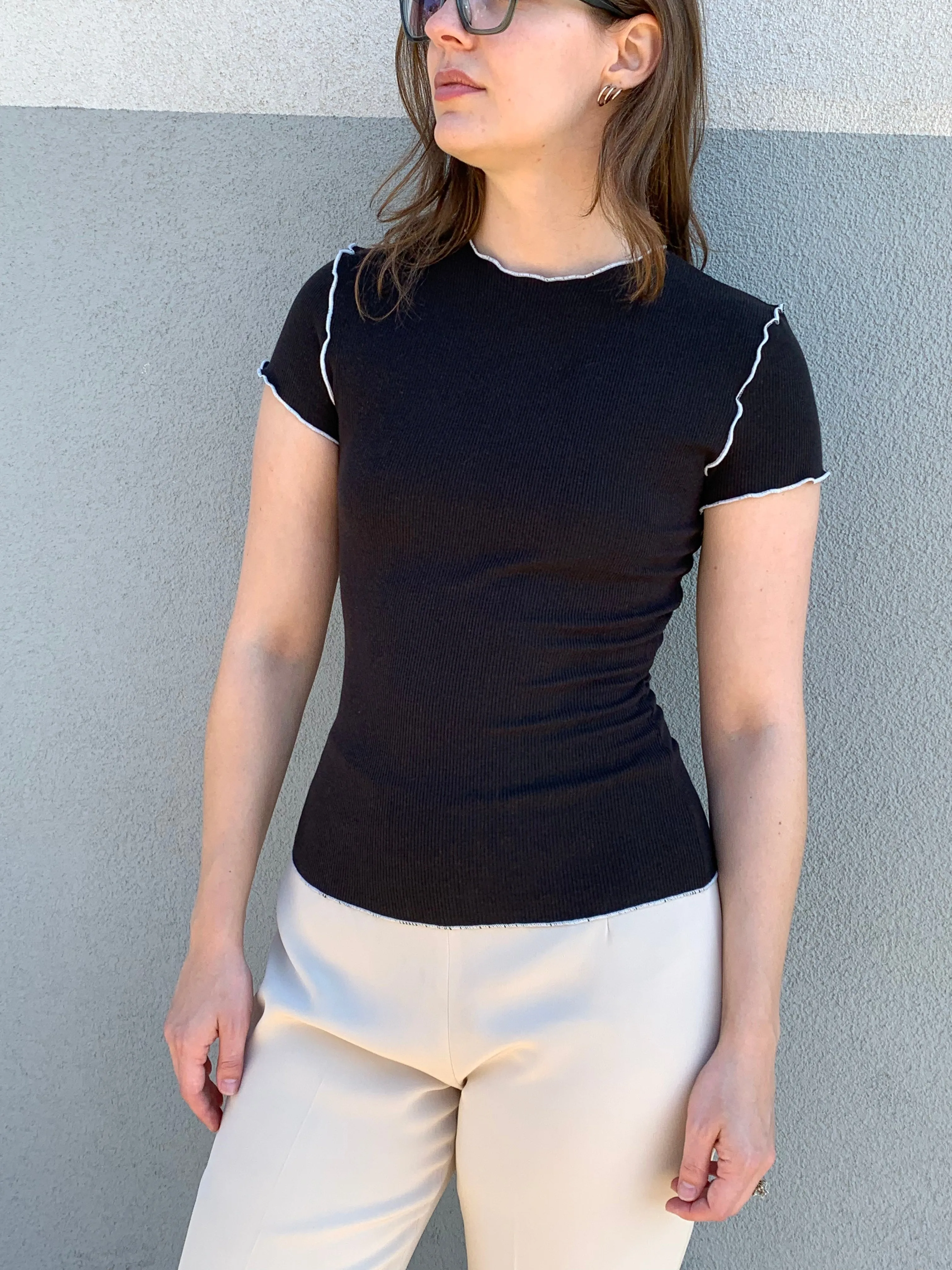 Lisa Says Gah! ribbed tee