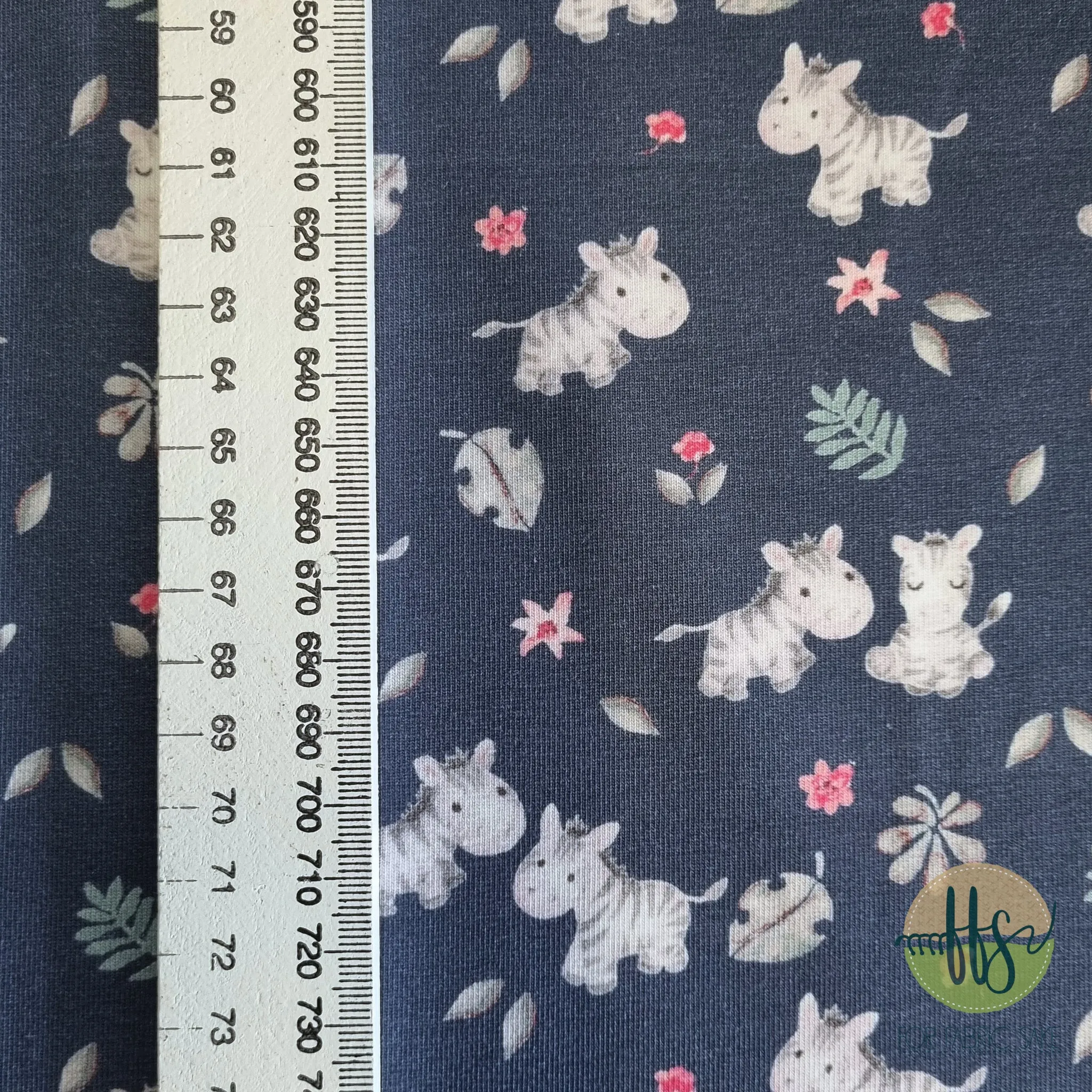 Little Zebra- Cotton Spandex 200g