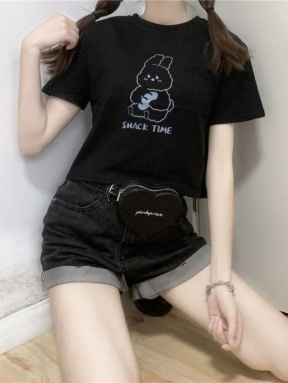 Lolita Corset For Women Black Polyester