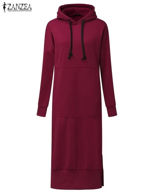 Long Sleeve Fleece Hoodie