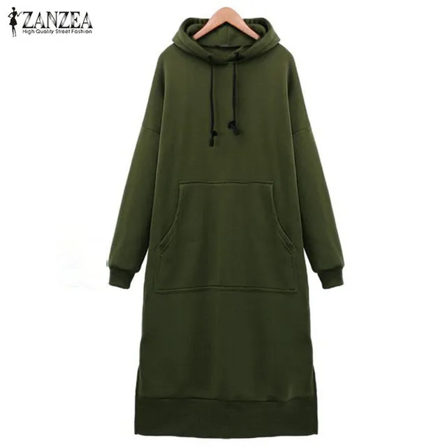 Long Sleeve Fleece Hoodie