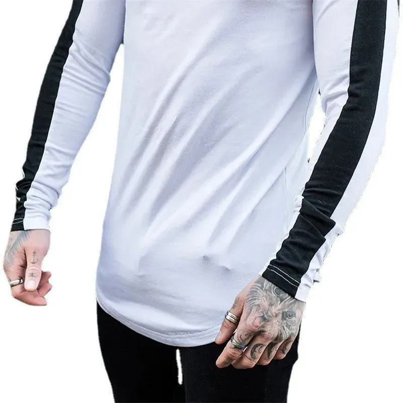 Long Sleeve  Gym Fitness Men's T-shirt