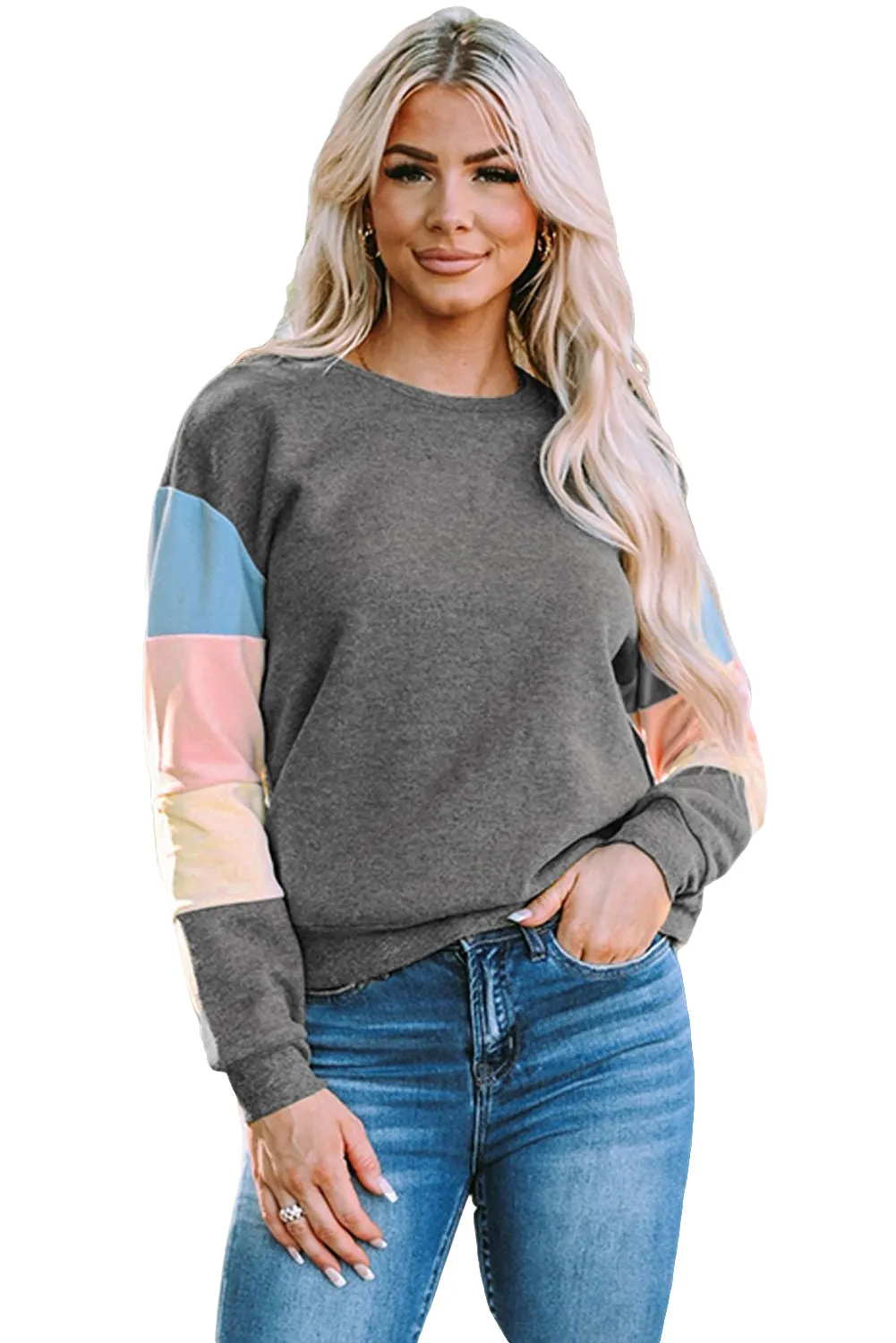 Long Sleeve Pullover Sweatshirt