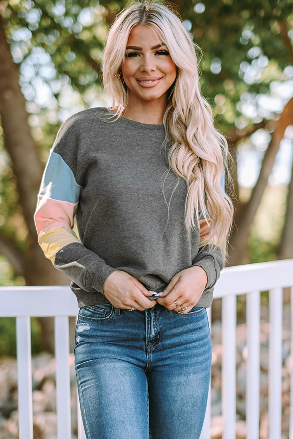 Long Sleeve Pullover Sweatshirt
